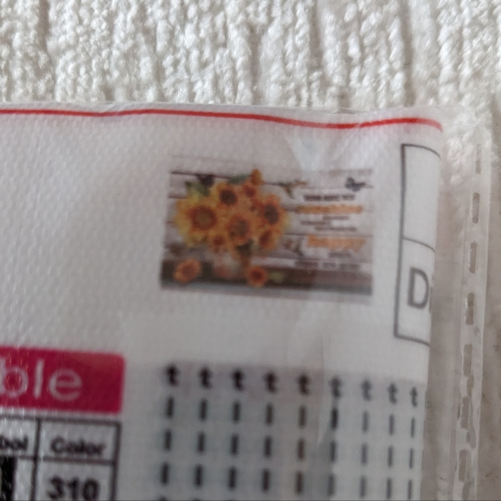 Diamond Dot Art Painting Kits Qty 2 Sunflower and Butterfly Inspirational New - Picture 4 of 7